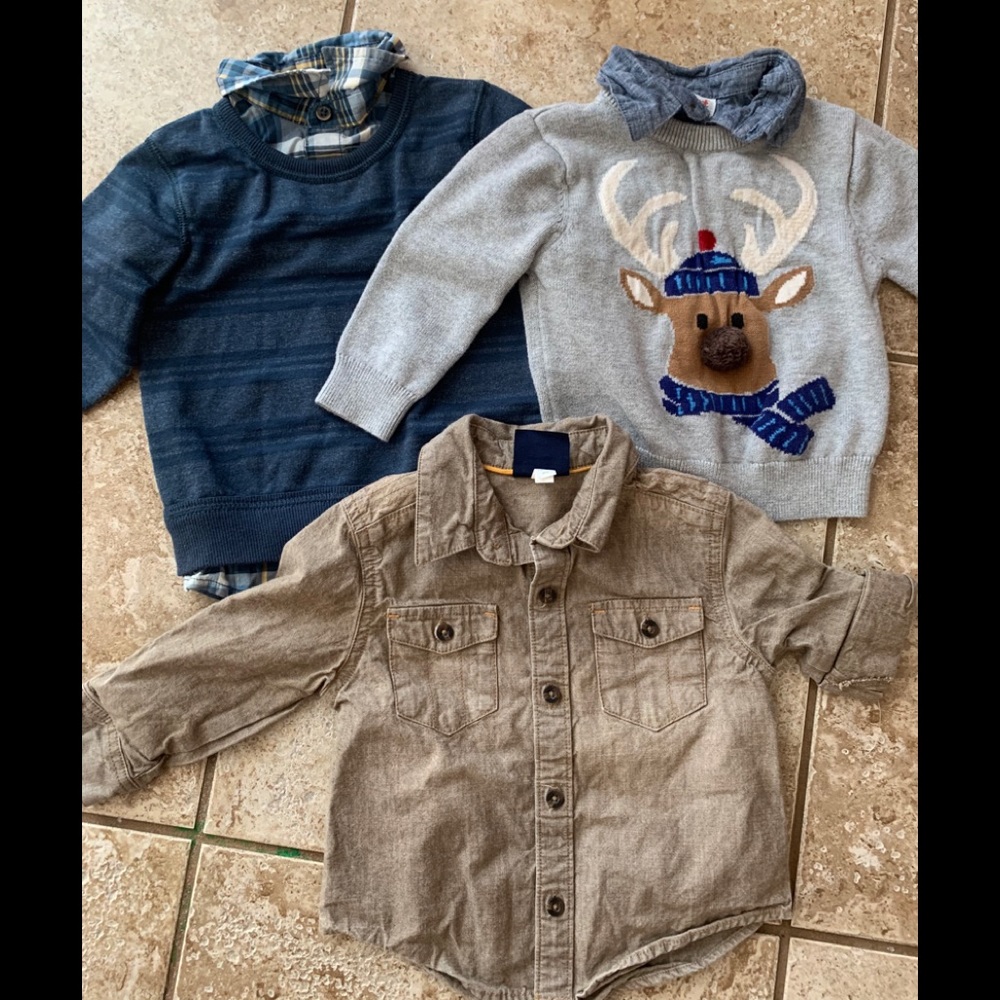 Boys dressy tops